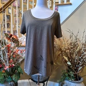 OR Women XL Brown Dri-Release T-Shirt